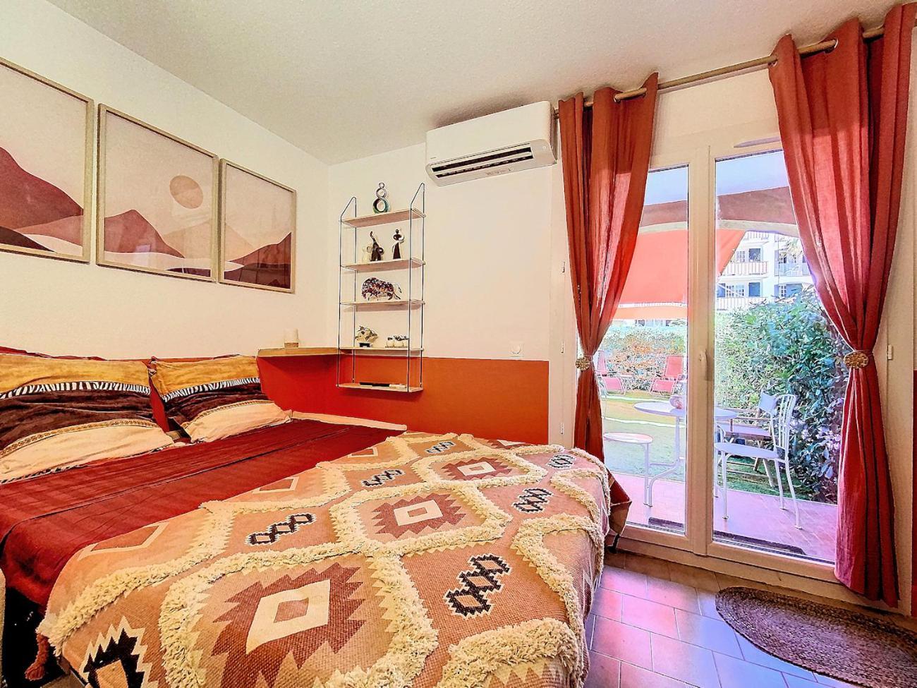 Cosy, Wi-Fi, Jardin & Parking, Jasmins Studio En Cote-D'Azur 瓦洛里 外观 照片