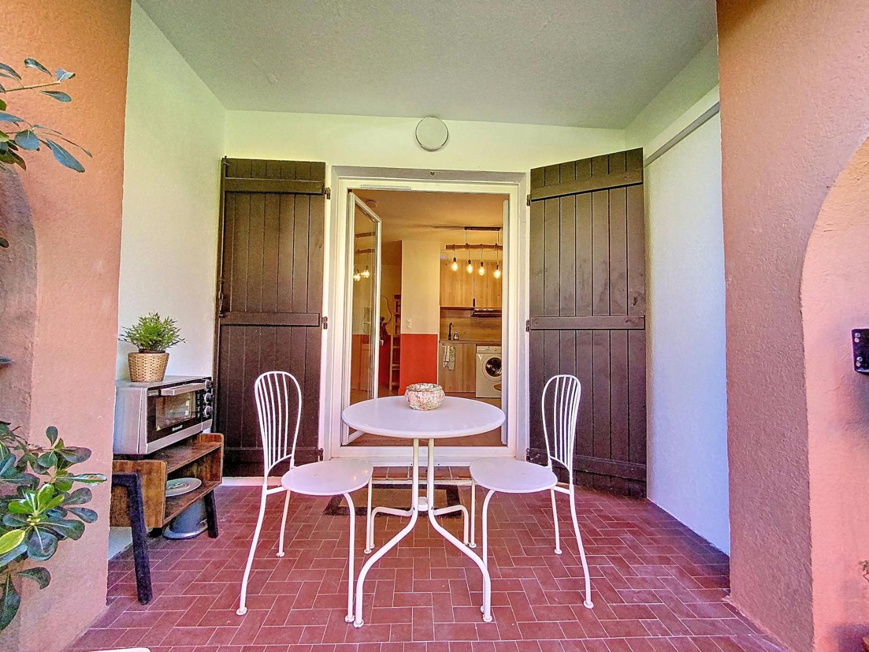 Cosy, Wi-Fi, Jardin & Parking, Jasmins Studio En Cote-D'Azur 瓦洛里 外观 照片